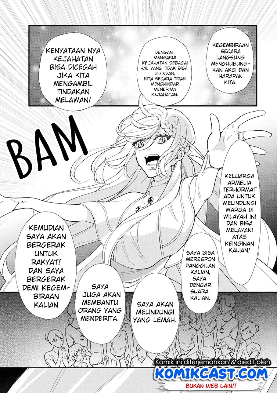 Koushaku Reijou no Tashinami Chapter 45 Bahasa Indonesia
