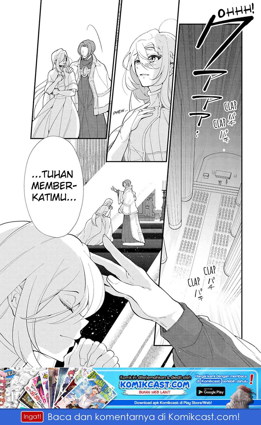 Koushaku Reijou no Tashinami Chapter 45 Bahasa Indonesia