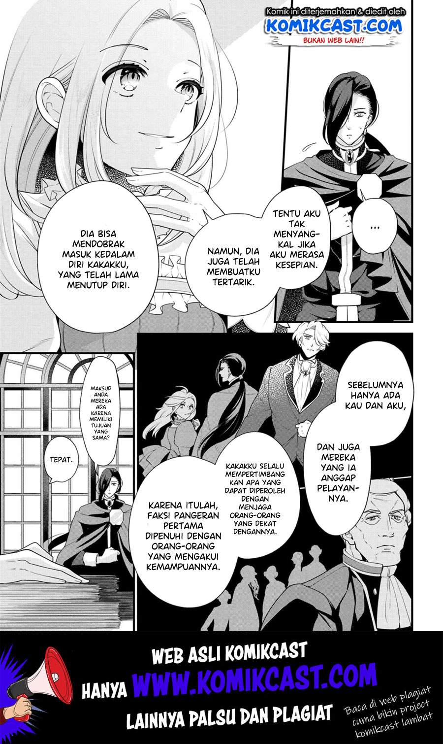 Koushaku Reijou no Tashinami Chapter 51 Bahasa Indonesia
