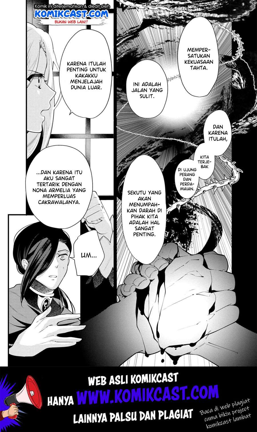Koushaku Reijou no Tashinami Chapter 51 Bahasa Indonesia