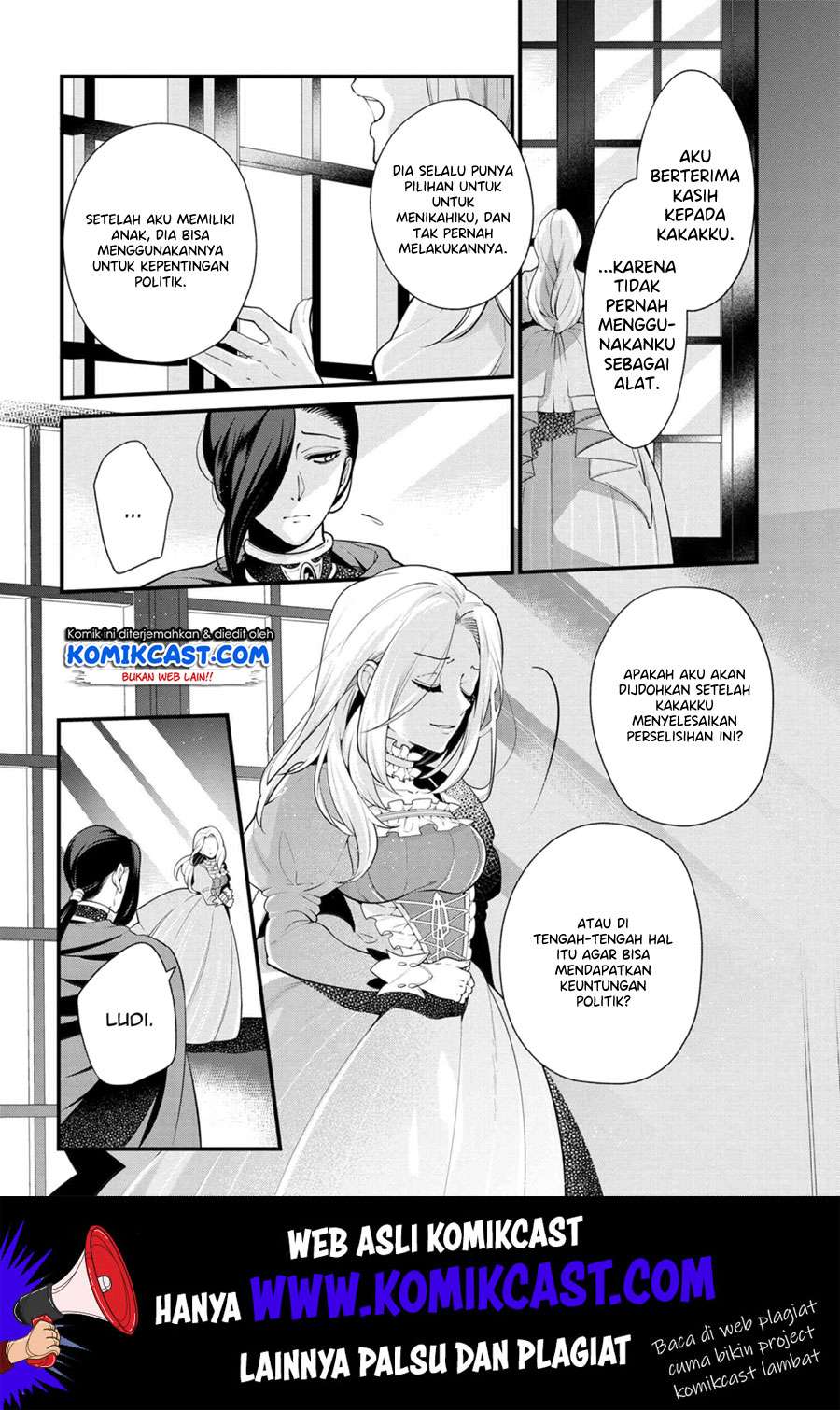 Koushaku Reijou no Tashinami Chapter 51 Bahasa Indonesia