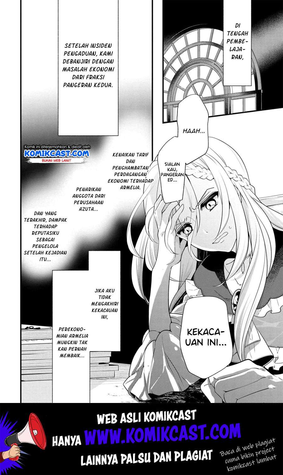 Koushaku Reijou no Tashinami Chapter 51 Bahasa Indonesia