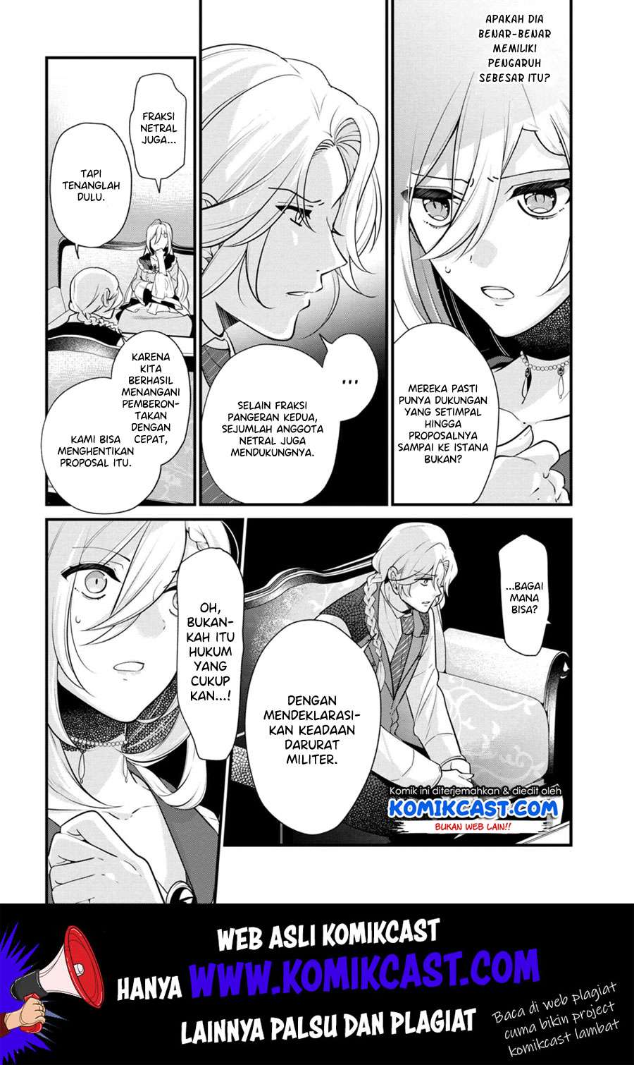 Koushaku Reijou no Tashinami Chapter 51 Bahasa Indonesia