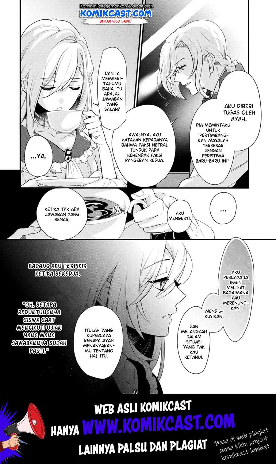 Koushaku Reijou no Tashinami Chapter 51 Bahasa Indonesia