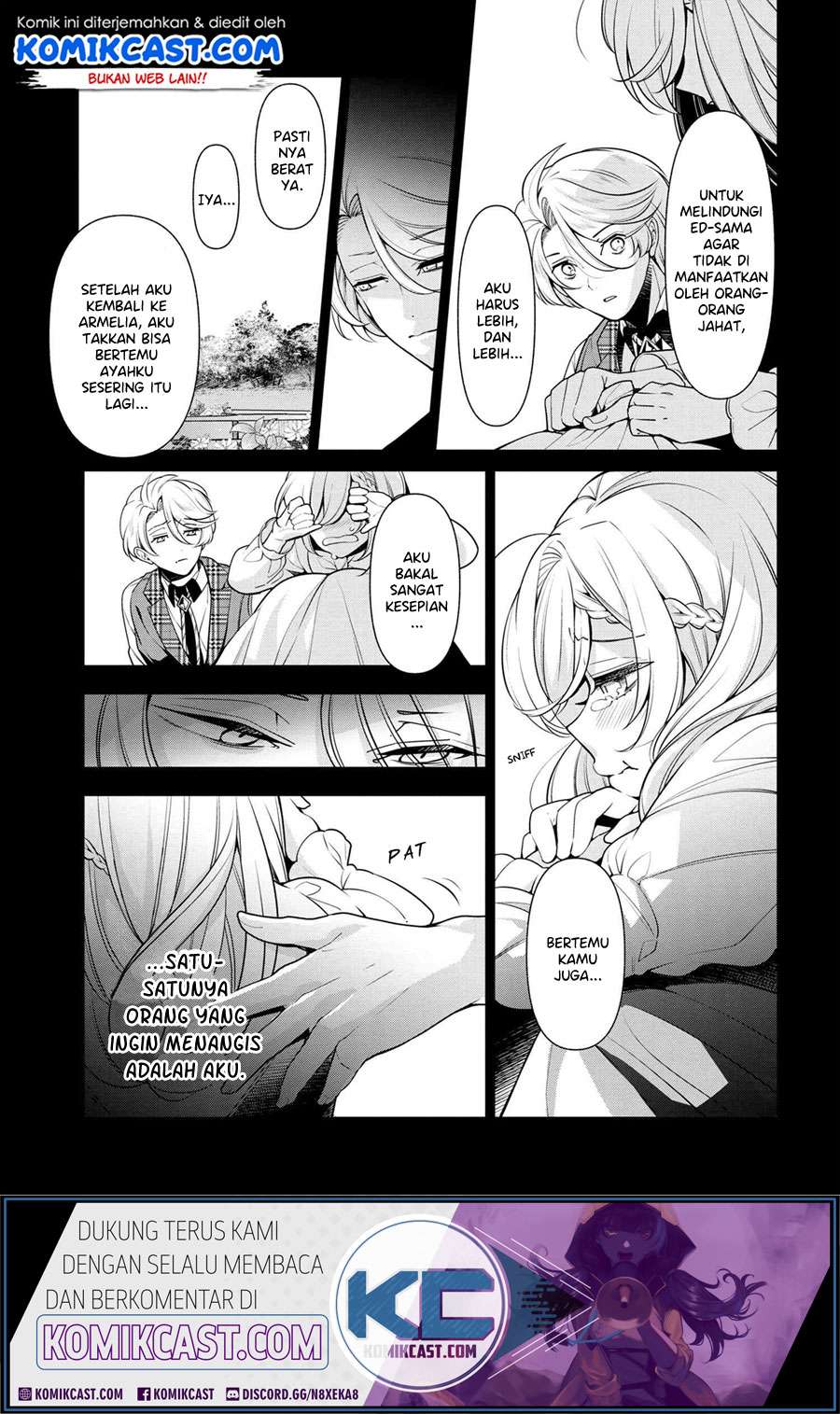 Koushaku Reijou no Tashinami Chapter 58 Bahasa Indonesia