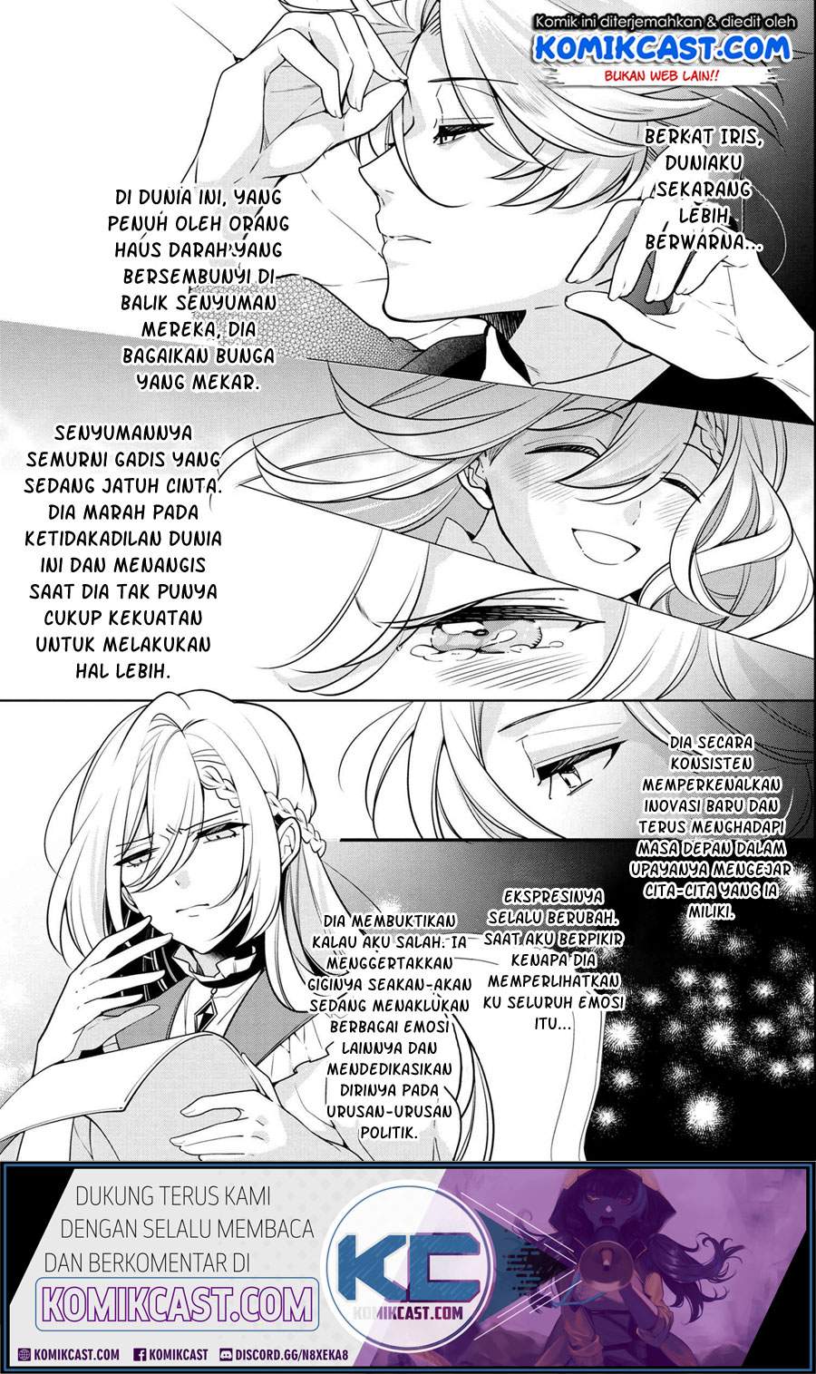 Koushaku Reijou no Tashinami Chapter 58 Bahasa Indonesia