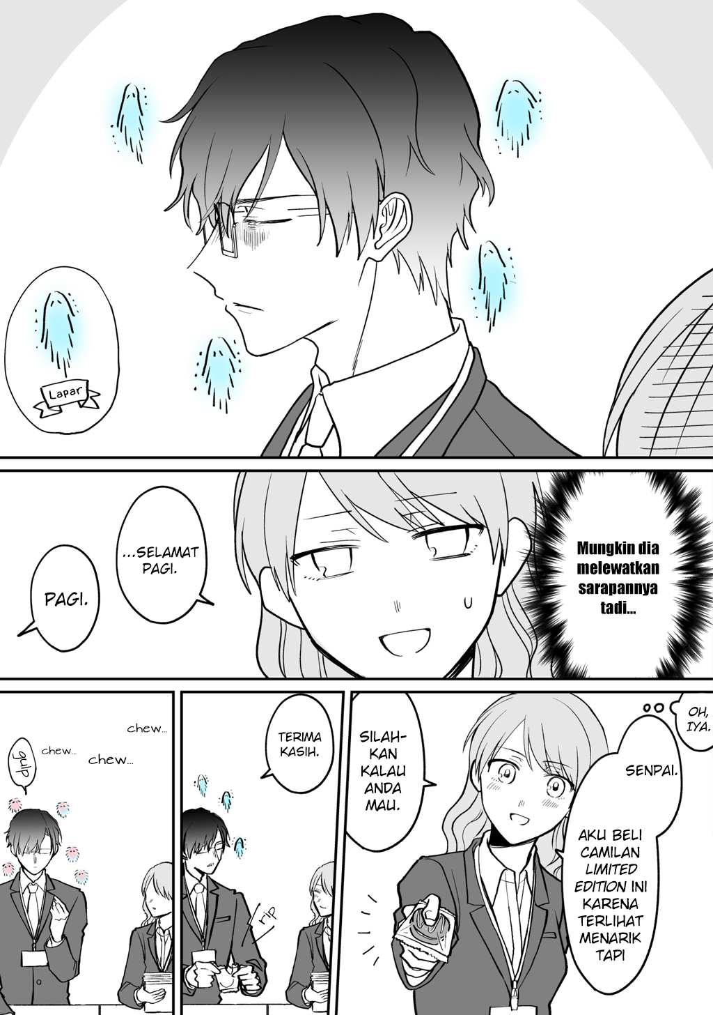 Kuki ga “yomeru” shunnyushain to buaiso na sempai no hanashi chapter 2
