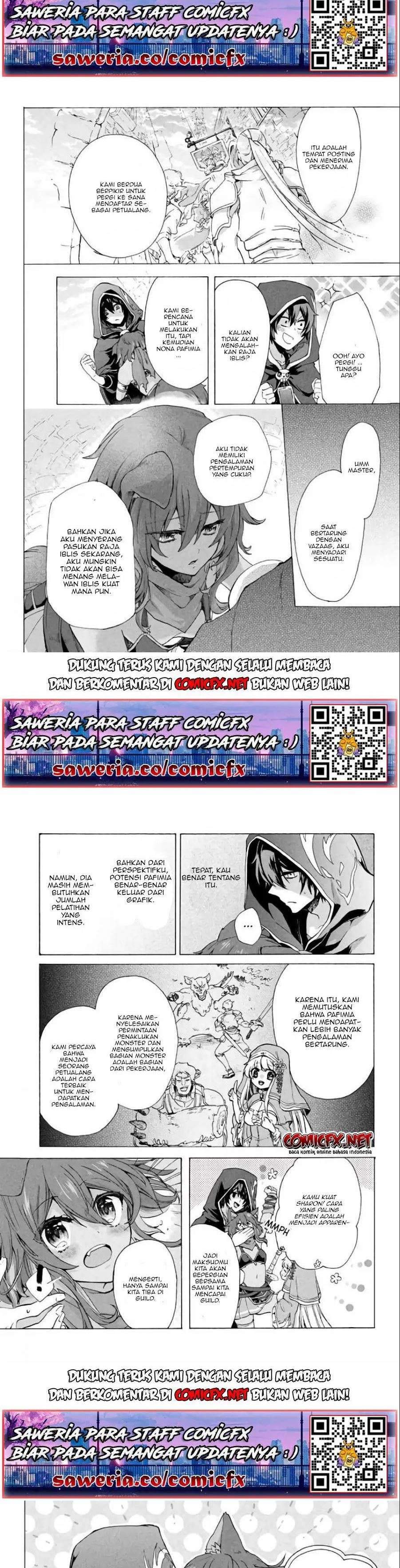 “Kukuku… He is the weakest of the Four Heavenly Monarchs.” I was dismissed from my job but somehow I became the master of a hero and a holy maiden. chapter 2