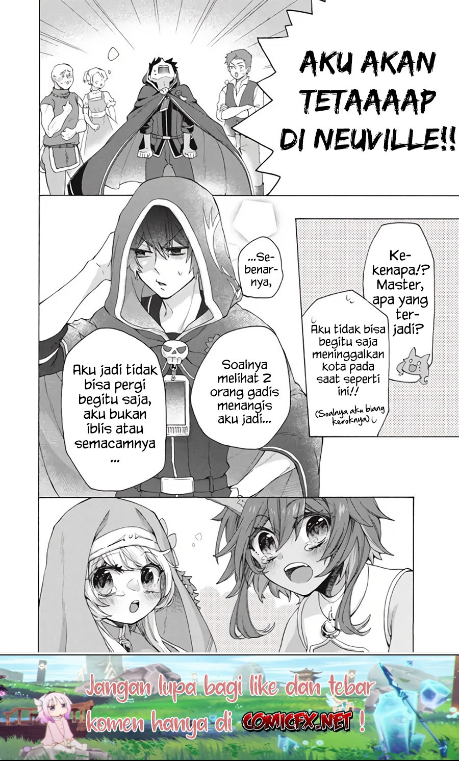 Kukuku… He is the weakest of the Four Heavenly Monarchs Chapter 10.2 Bahasa Indonesia