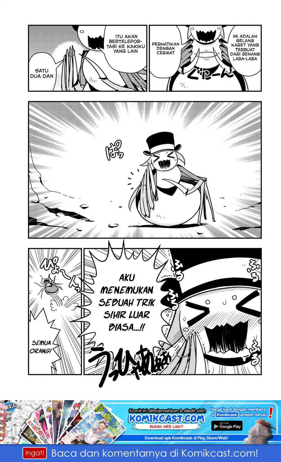 Kumo Desu ga, Nani ka? Daily Life of the Four Spider Sisters Chapter 05 Bahasa Indonesia