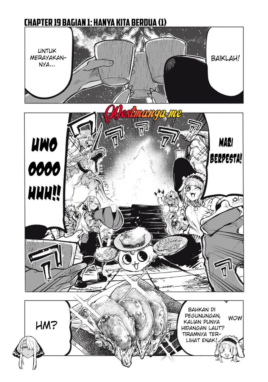 Kuni wo Owareta Ryuushi-san, Hirowareta Ringoku de Ukkari Musou shite Shimau. Chapter 19.1 Bahasa Indonesia