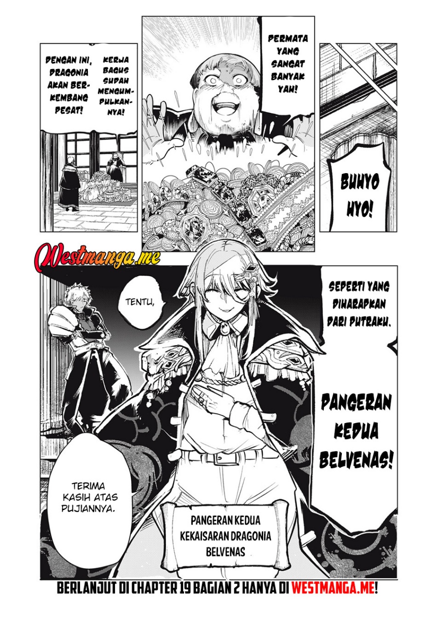 Kuni wo Owareta Ryuushi-san, Hirowareta Ringoku de Ukkari Musou shite Shimau. Chapter 19.1 Bahasa Indonesia