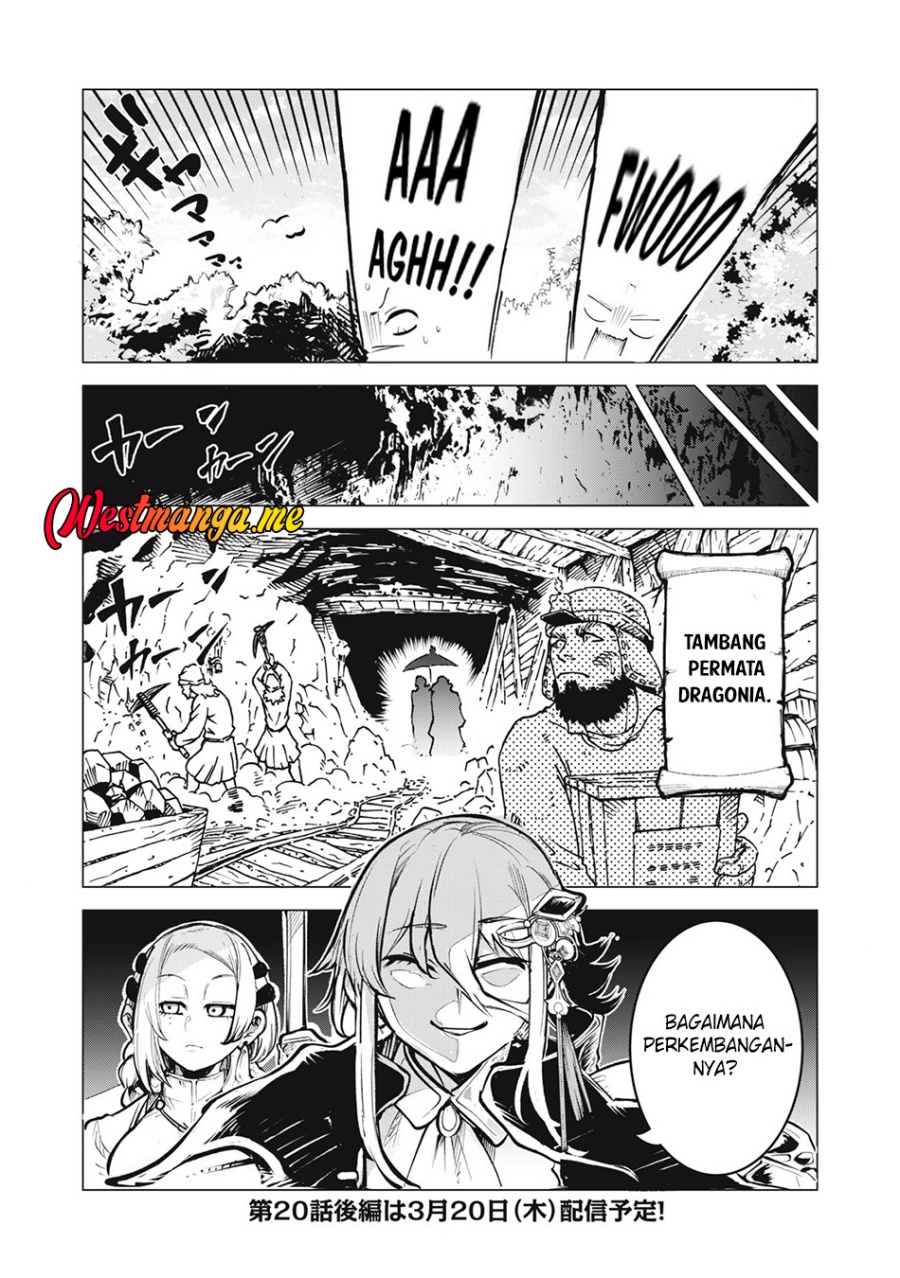 Kuni wo Owareta Ryuushi-san, Hirowareta Ringoku de Ukkari Musou shite Shimau. Chapter 20.1 Bahasa Indonesia