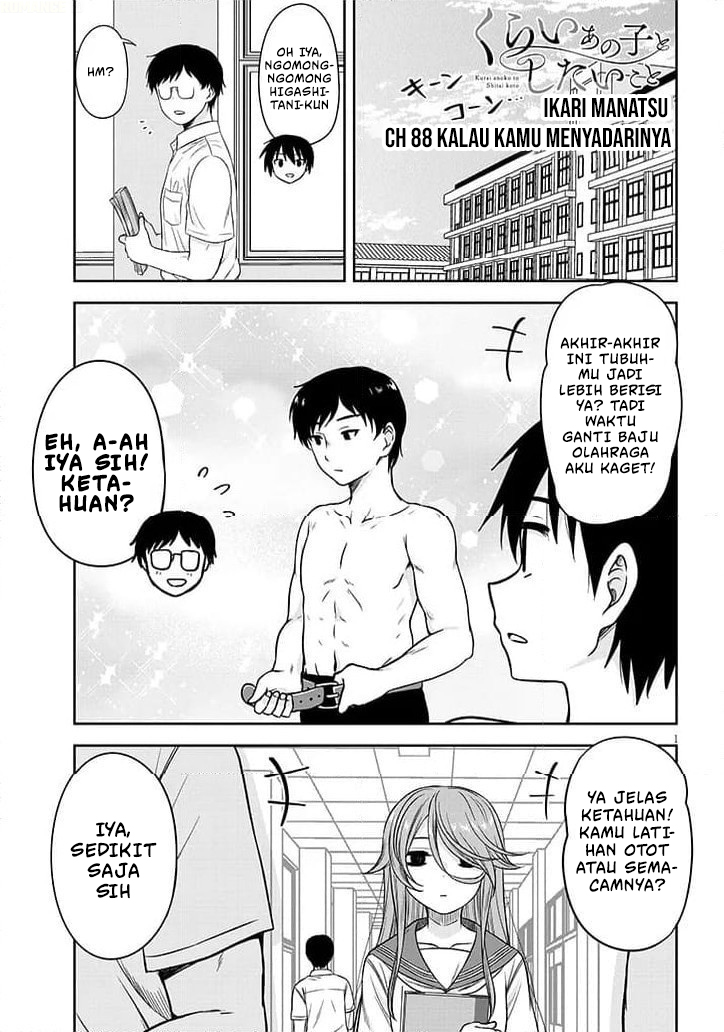 Kurai Anoko to Shitai koto Chapter 88 Bahasa Indonesia