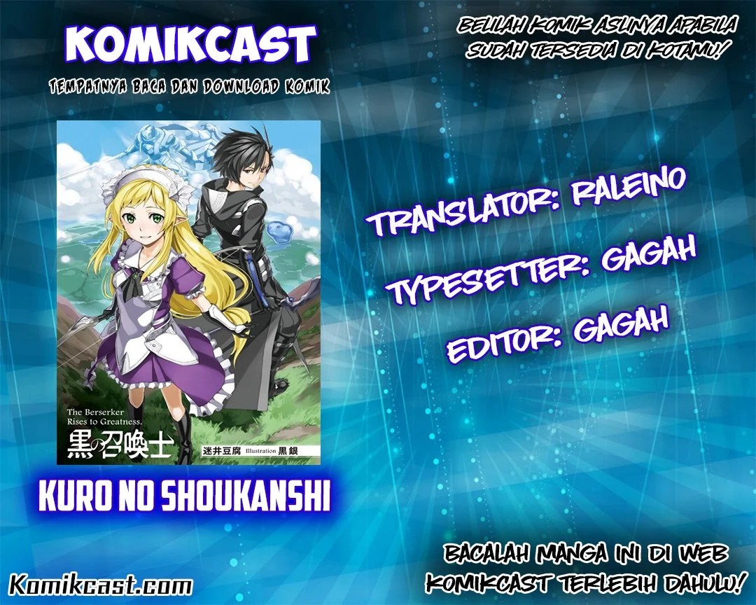 Kuro no Shoukanshi Chapter 03 Bahasa Indonesia