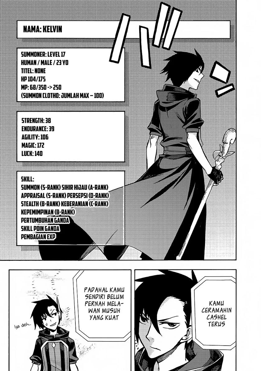 Kuro no Shoukanshi Chapter 03 Bahasa Indonesia