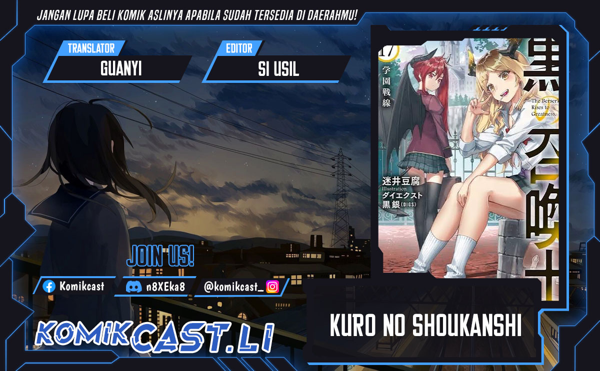 Kuro no Shoukanshi Chapter 165 Bahasa Indonesia
