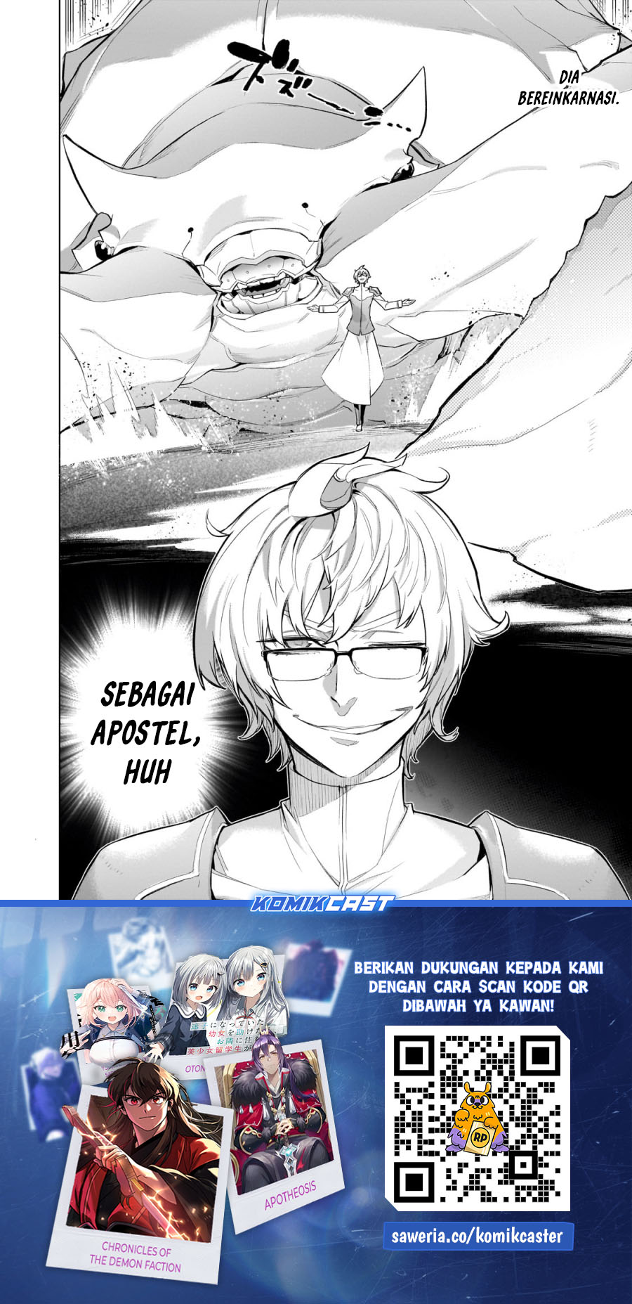 Kuro no Shoukanshi Chapter 165 Bahasa Indonesia