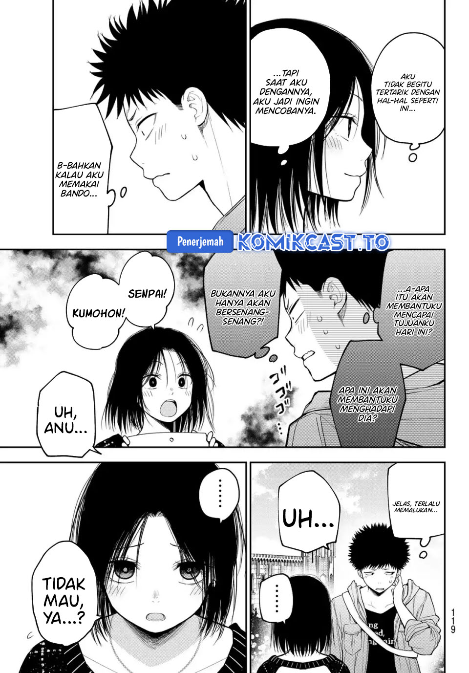 Kuroiwa Medaka ni Watashi no Kawaii ga Tsuujinai Chapter 203 Bahasa Indonesia