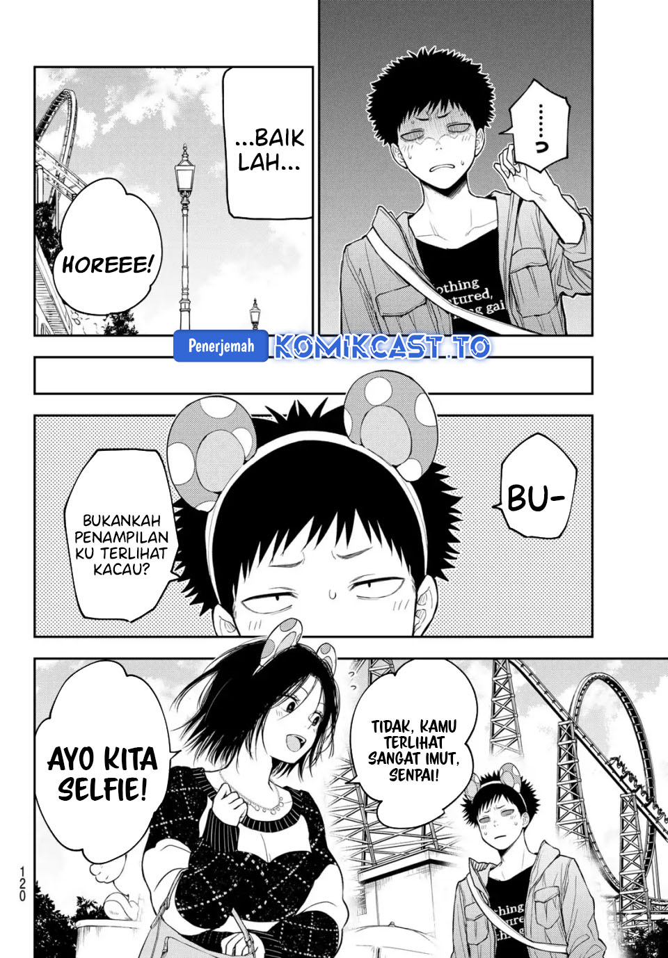 Kuroiwa Medaka ni Watashi no Kawaii ga Tsuujinai Chapter 203 Bahasa Indonesia