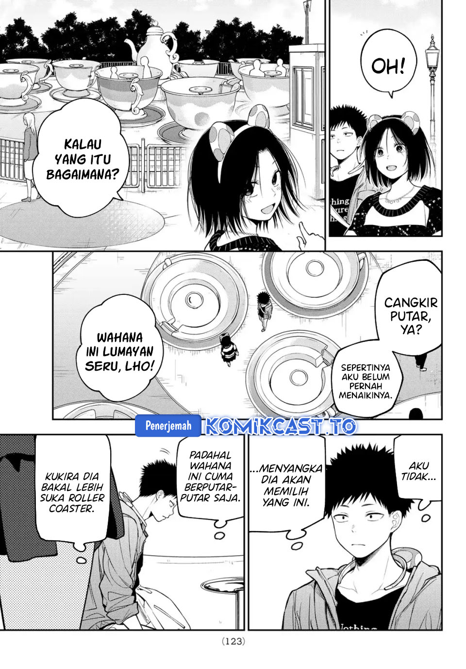 Kuroiwa Medaka ni Watashi no Kawaii ga Tsuujinai Chapter 203 Bahasa Indonesia