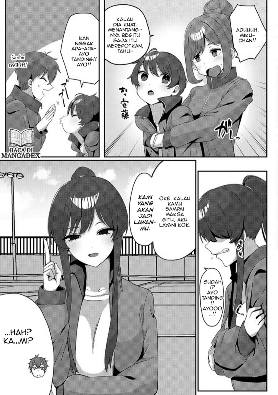 Kurokami Seiso No Reikoku Bishojo Wo Tasuketara, Ore to Ni Nin Kiri No Toki Dake De Reru Yo Ni Natta Ken Chapter 05.1 Bahasa Indonesia