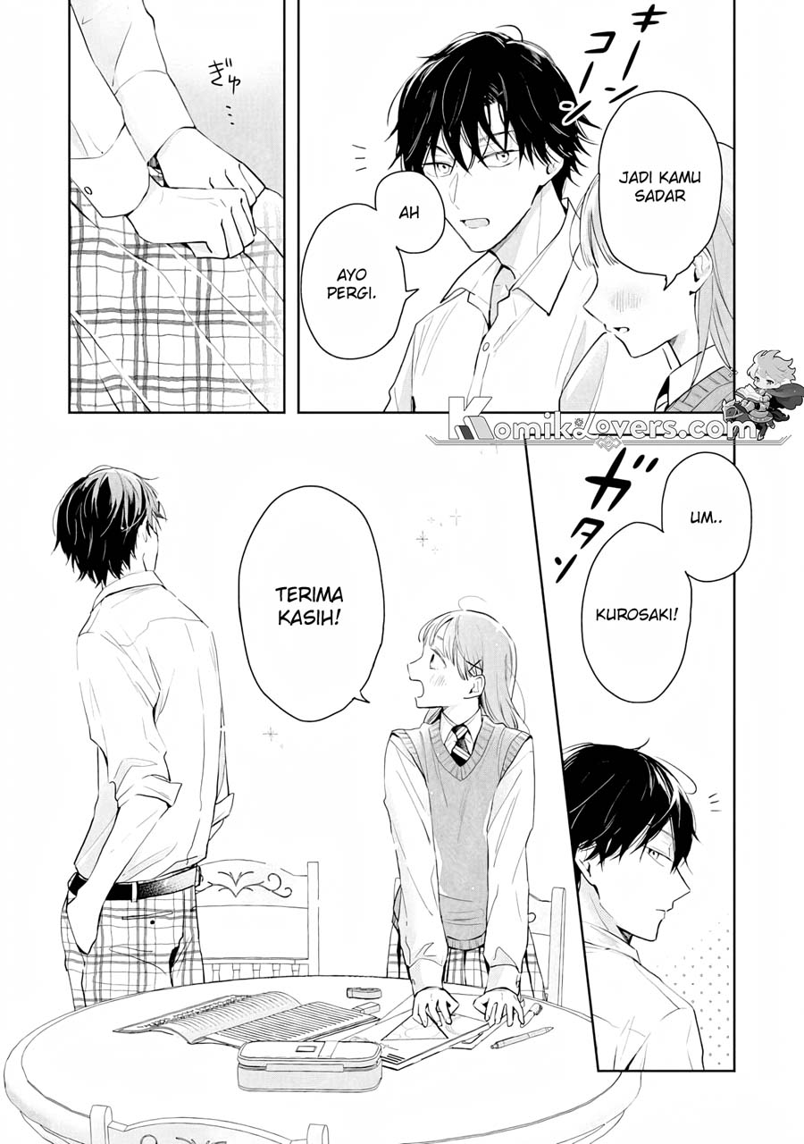 Kurosaki-kun wa Dokusen Shitagaru – Hajimete no Koi wa Ama sugite chapter 1