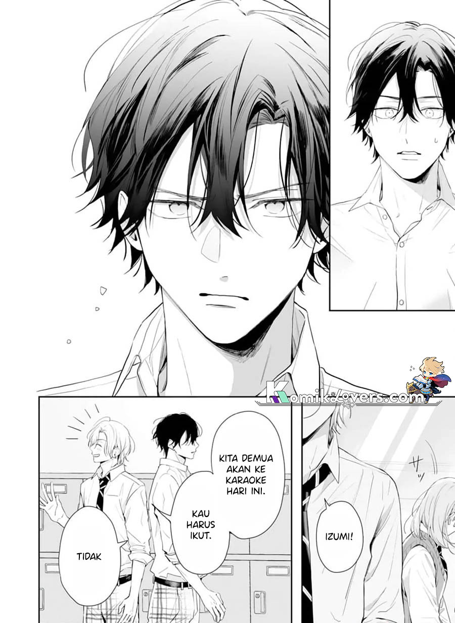 Kurosaki-kun wa Dokusen Shitagaru – Hajimete no Koi wa Ama sugite chapter 6