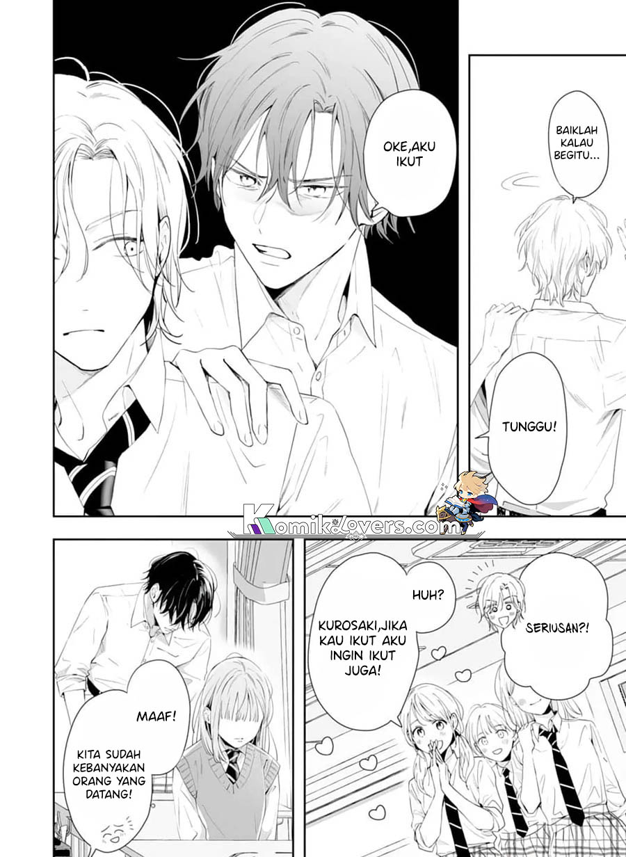 Kurosaki-kun wa Dokusen Shitagaru – Hajimete no Koi wa Ama sugite chapter 6