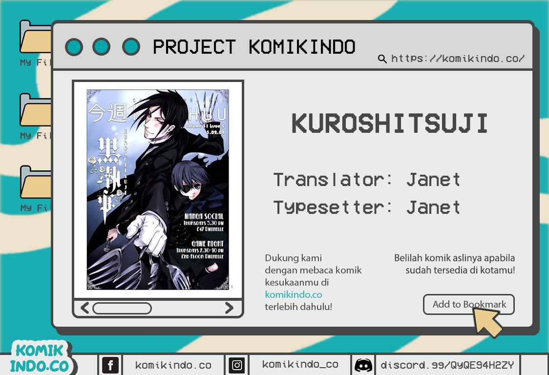 Kuroshitsuji Chapter 175 Bahasa Indonesia