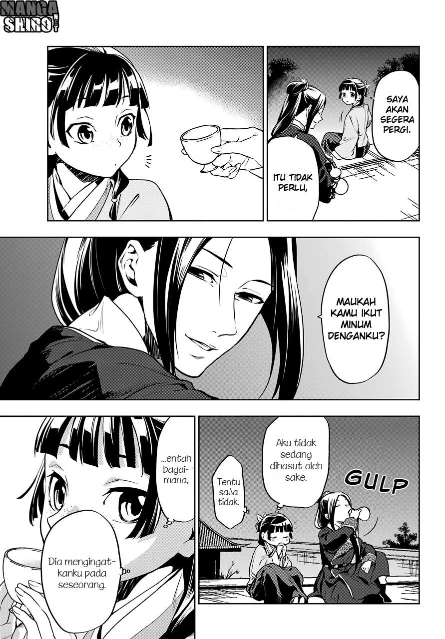 Kusuriya no Hitorigoto Chapter 18 Bahasa Indonesia