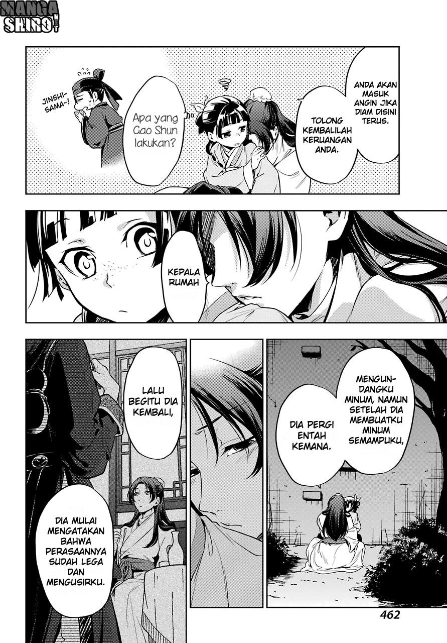Kusuriya no Hitorigoto Chapter 18 Bahasa Indonesia