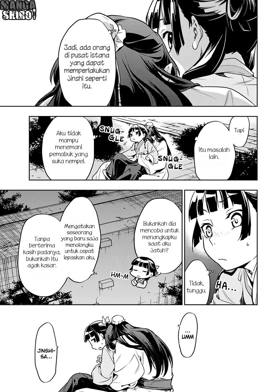 Kusuriya no Hitorigoto Chapter 18 Bahasa Indonesia