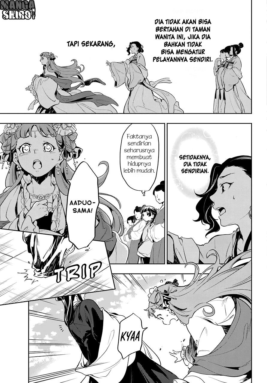 Kusuriya no Hitorigoto Chapter 18 Bahasa Indonesia