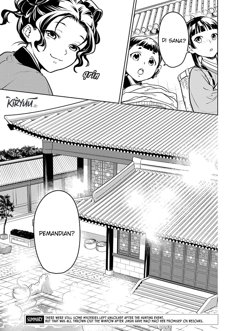 Kusuriya no Hitorigoto Chapter 65 Bahasa Indonesia