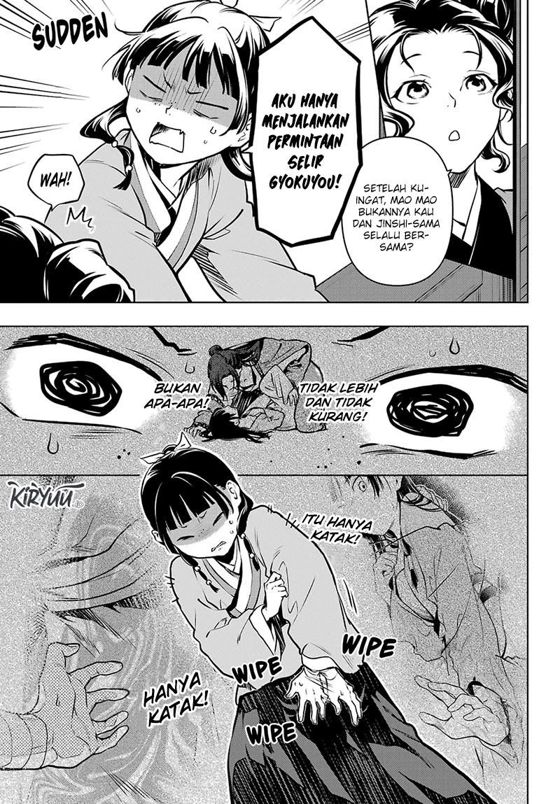 Kusuriya no Hitorigoto Chapter 65 Bahasa Indonesia
