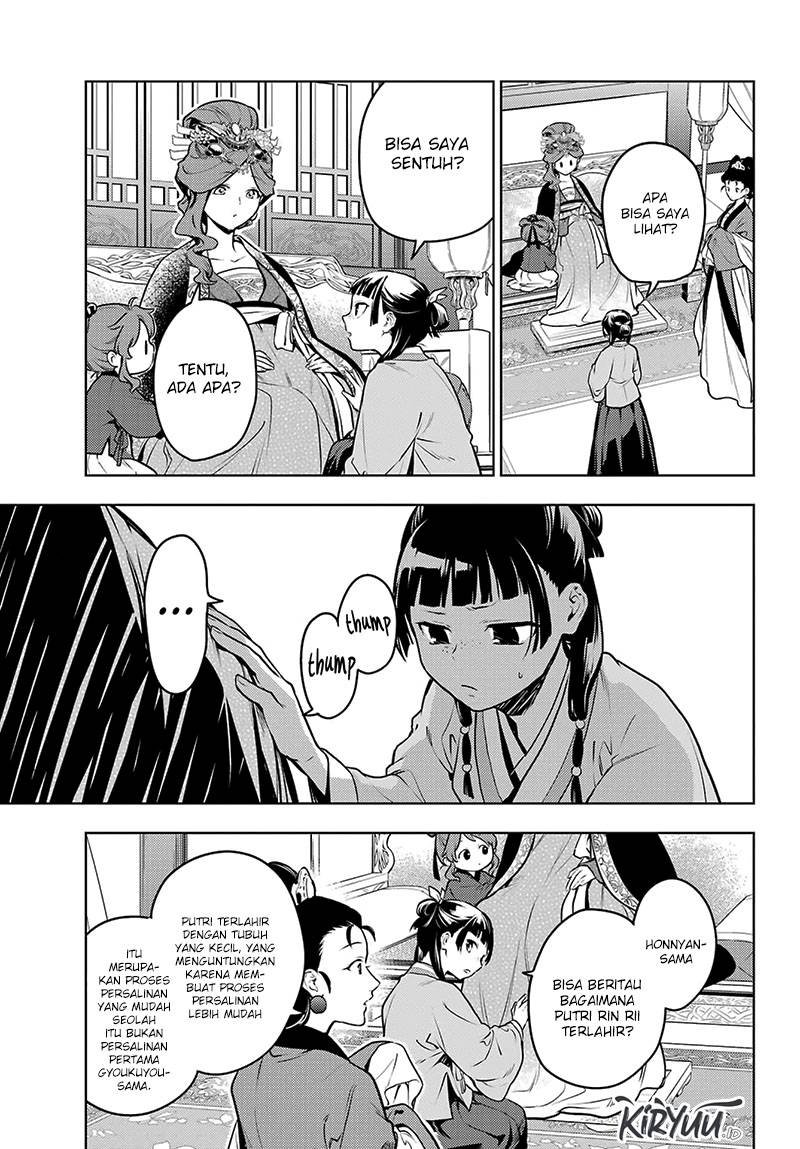 Kusuriya no Hitorigoto Chapter 69 Bahasa Indonesia