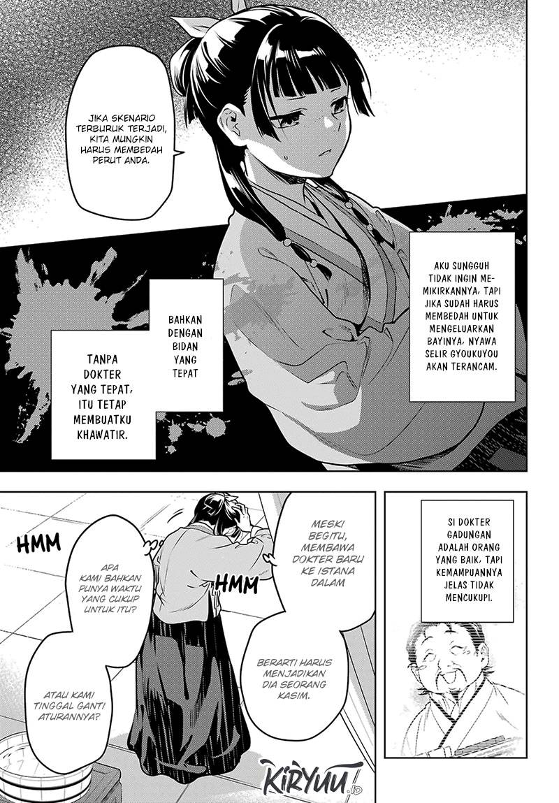 Kusuriya no Hitorigoto Chapter 69 Bahasa Indonesia