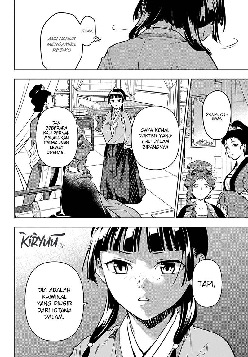Kusuriya no Hitorigoto Chapter 69 Bahasa Indonesia