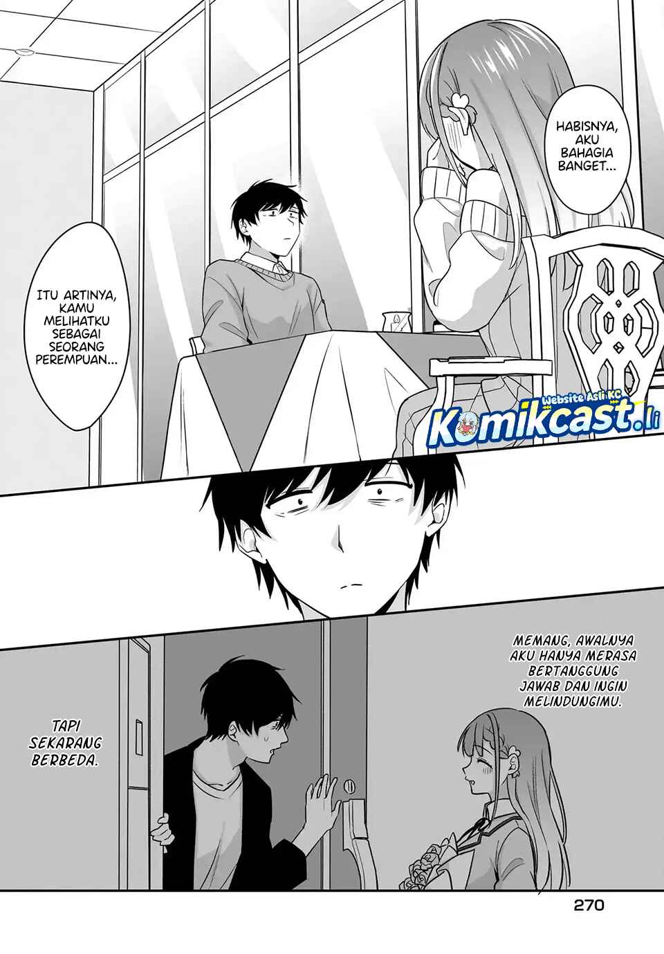 Kutabire Salarymen no Ore, 7nenburi ni Saikai shita Bishoujo JK to Dosei wo Hajimaru Chapter 14 Bahasa Indonesia