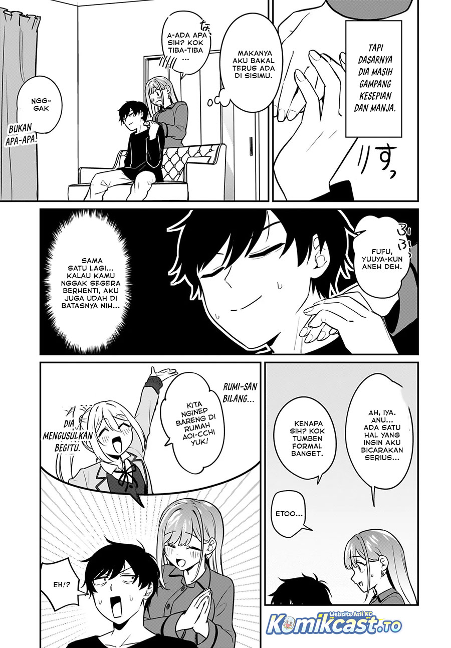 Kutabire Salarymen no Ore, 7nenburi ni Saikai shita Bishoujo JK to Dosei wo Hajimaru Chapter 18 Bahasa Indonesia