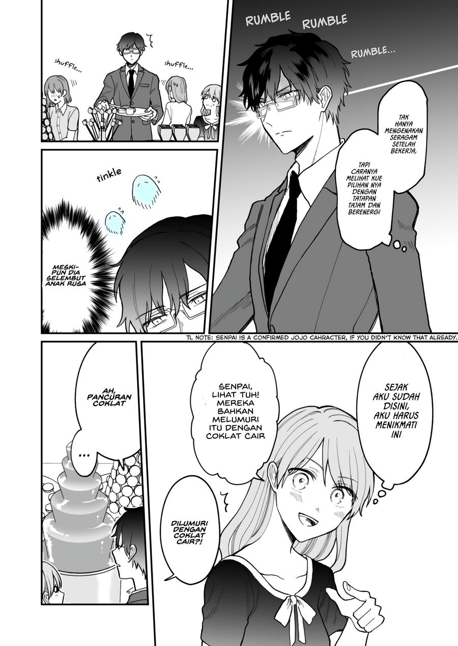Kuuki ga “Yomeru” Shinnyushain to Buaiso na Senpai no Hanashi (Serialization) Chapter 10 Bahasa Indonesia