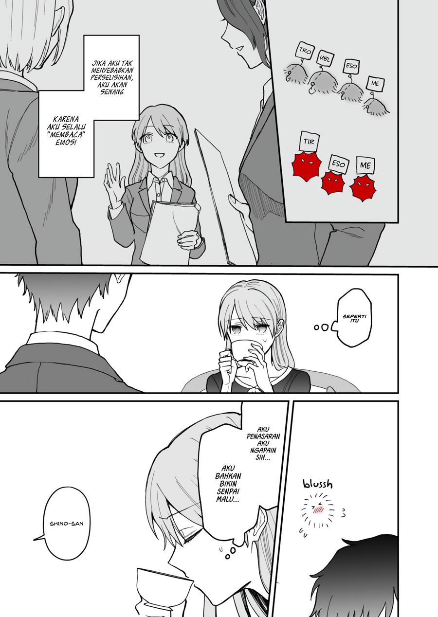 Kuuki ga “Yomeru” Shinnyushain to Buaiso na Senpai no Hanashi (Serialization) Chapter 10 Bahasa Indonesia