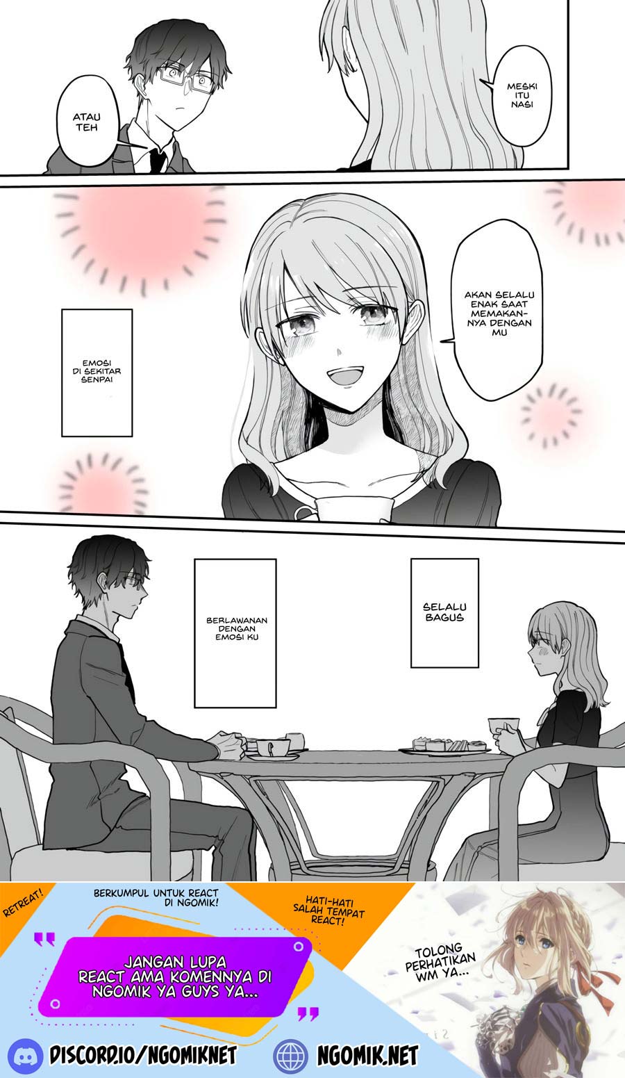 Kuuki ga “Yomeru” Shinnyushain to Buaiso na Senpai no Hanashi (Serialization) Chapter 10 Bahasa Indonesia
