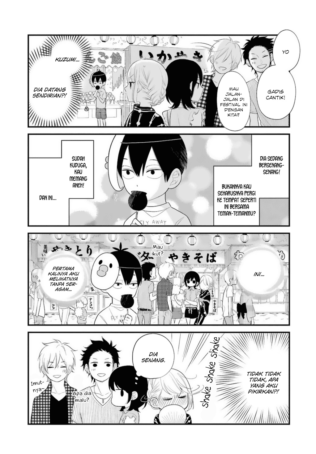 Kuzumi-kun, Kuuki Yometemasu ka? chapter 5