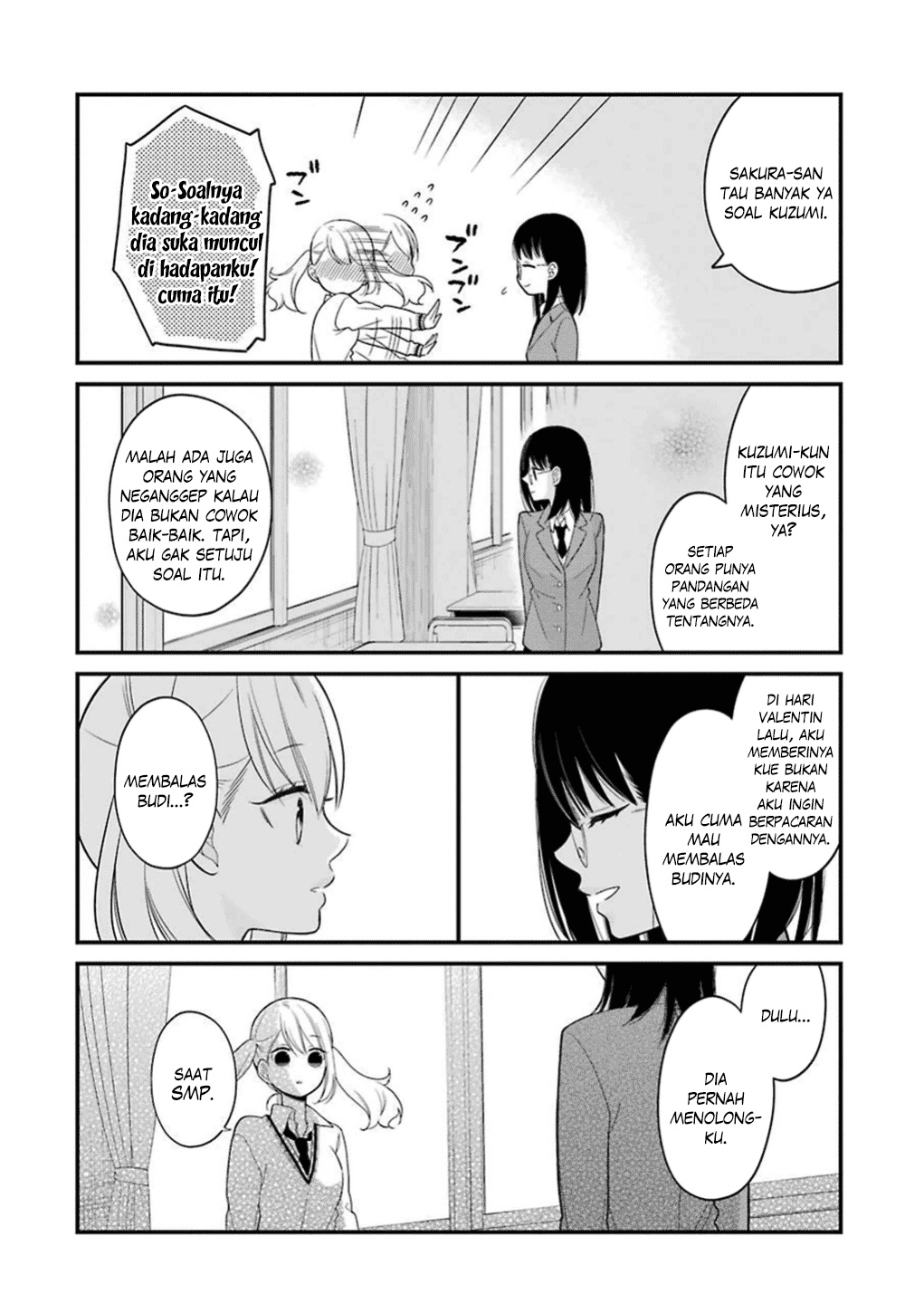 Kuzumi-kun, Kuuki Yometemasu ka? chapter 16
