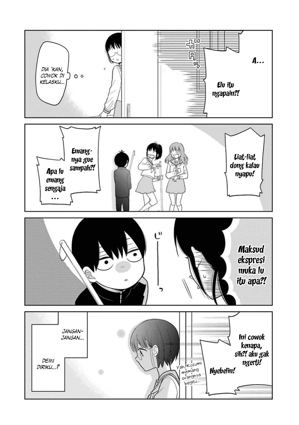 Kuzumi-kun, Kuuki Yometemasu ka? chapter 16