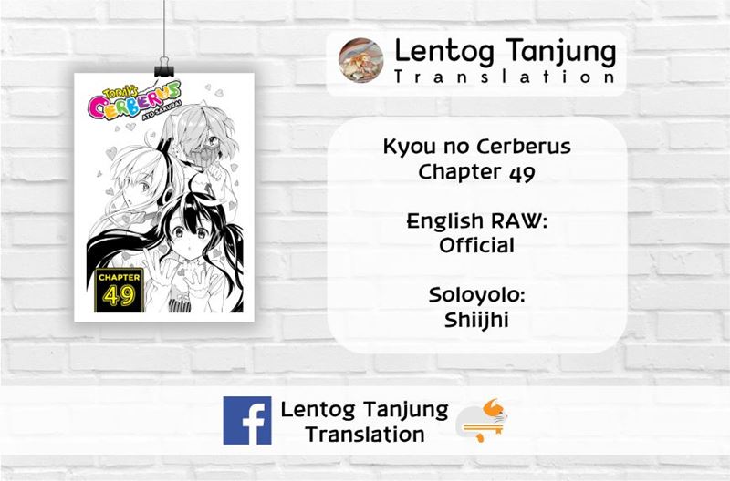 Kyou no Cerberus Chapter 49 Bahasa Indonesia
