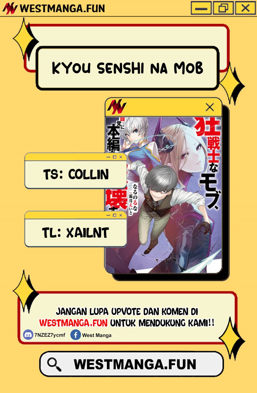 Kyou Senshina Mob, Mujikaku ni Honpen wo Hakai Suru Chapter 11 Bahasa Indonesia