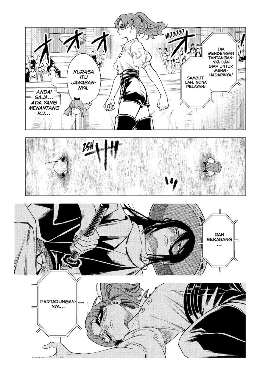 Kyouran Reijou Nia Liston – Byoujaku Reijou ni Tensei shita Kamigoroshi no Bujin no Karei Naru Musouroku Chapter 09 Bahasa Indonesia